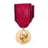 Goldene Zivilverdienstmedaille, &auml;lteres Bildnis, 1841 - 1864