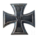 Eisernes Kreuz 1914 1. Klasse mit Schiebeverschluss, K&ouml;nigliche M&uuml;nze Stuttgart