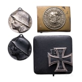 Eisernes Kreuz 1. Klasse von 1914 im Etui und anderes
