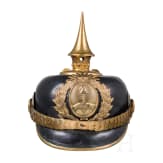 Helm f&uuml;r Offiziere, deutsche Fertigung, um 1900