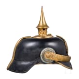 Helm f&uuml;r Offiziere, deutsche Fertigung, um 1900