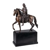 K&ouml;nig Ludwig XIV. von Frankreich - gro&szlig;e Reiterfigur, Historismus