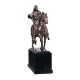 K&ouml;nig Ludwig XIV. von Frankreich - gro&szlig;e Reiterfigur, Historismus