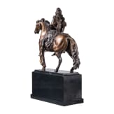 K&ouml;nig Ludwig XIV. von Frankreich - gro&szlig;e Reiterfigur, Historismus