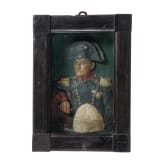 Napoleon I. - altes Wachsrelief