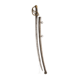 Fr&uuml;her S&auml;bel M 1822 f&uuml;r Mannschaften der Kavallerie mit Widmung