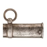 Fr&uuml;her S&auml;bel M 1822 f&uuml;r Mannschaften der Kavallerie mit Widmung