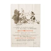 Plakat einer Kunsttombola "Comit&eacute; d'Assistance en Alsace-Lorraine", von 1916