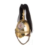 Helm M 1871 f&uuml;r Offiziere der 2nd Dragoon Guards (Queen's Bays), um 1910