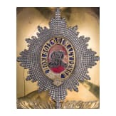 Helm M 1871 f&uuml;r Offiziere der 2nd Dragoon Guards (Queen's Bays), um 1910