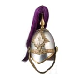 Helm M 1871 der 2nd County of London Imperial Yeomanry (Westminster Dragoons), um 1910