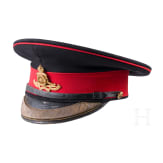 Schirmm&uuml;tze f&uuml;r Stabsoffiziere der Royal Artillery, 1. H&auml;lfte 20. Jhdt.