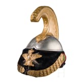 Helm M 1880 f&uuml;r hohe Offiziere der schweren Kavallerie, um 1900