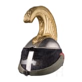 Helm M 1880 f&uuml;r Mannschaften der schweren Kavallerie mit feldgrauem &Uuml;berzug, 1900-46