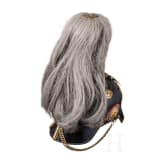 Helm f&uuml;r Offiziere, mit Paradebusch, deutsche Fertigung, um 1900