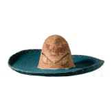 Milit&auml;r-Sombrero f&uuml;r Offiziere/Unteroffiziere, 19. Jhdt.