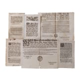 Kaiserin Maria Theresia (1717 - 1780) - sieben Circulare aus ihrer Regierungszeit, 1745 - 1780
