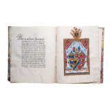 Kaiserin Maria Theresia - Adelsbrief f&uuml;r den Obersteueramtsdirektor Johann Joseph Edler von Leiner, 1774