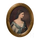 Kaiserin Elisabeth von &Ouml;sterreich (Sisi) - Portrait und Stammbaum von Habsburg-Lothringen, 19./20. Jhdt.