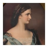 Kaiserin Elisabeth von &Ouml;sterreich (Sisi) - Portrait und Stammbaum von Habsburg-Lothringen, 19./20. Jhdt.