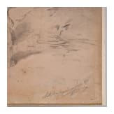 Josef Anton Strassgschwandtner (1826 - 1881) - eigenh&auml;ndige Entwurfszeichnung f&uuml;r Gem&auml;lde