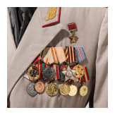 Uniformrock eines Generals, komplett mit Auszeichnungen, Sowjetunion ab 1960