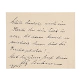 Felix Graf von Luckner (1881 - 1966) - eigenh&auml;ndige und signierte Karte des Seeteufels vom 29. V. 1925