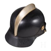 Helm f&uuml;r Angeh&ouml;rige der Feuerwehr, Reichsland Elsass-Lothringen, vor 1918