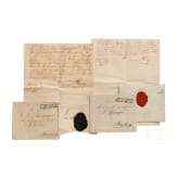 K&ouml;nig Maximilian II. - zwei Briefe an den Straubinger Pr&auml;ses und Prediger Johann Baptist Reisinger sowie weitere Dokumente, 2. H&auml;lfte 19. Jhdt.