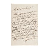 K&ouml;nig Ludwig II. von Bayern (1845 - 1886) - eigenh&auml;ndiger Brief an seinen Marstallfourier und engen Vertrauten Karl Hesselschwerdt (1840 - 1902), ab 1880
