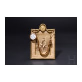 K&ouml;nig Ludwig II. von Bayern - goldene Savonette mit schwerer Uhrenkette, Geschenk an seinen Oberstallmeister Max Karl Theodor Graf von Holnstein (1835 - 1895)