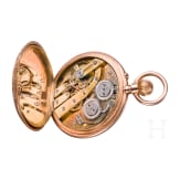 K&ouml;nig Ludwig II. von Bayern - goldene Savonette mit schwerer Uhrenkette, Geschenk an seinen Oberstallmeister Max Karl Theodor Graf von Holnstein (1835 - 1895)