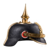 Helm f&uuml;r Mannschaften/Unteroffiziere der Fu&szlig;truppen, um 1900