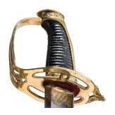 S&auml;bel f&uuml;r Offiziere der M&uuml;nchner B&uuml;rgerwehr, um 1800