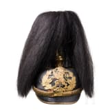 Helm f&uuml;r Offiziere der Gro&szlig;herzoglich Hessischen Feldartillerie, um 1914
