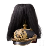 Helm f&uuml;r Offiziere der Gro&szlig;herzoglich Hessischen Feldartillerie, um 1914