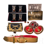 Effekten f&uuml;r Offiziere im 1. Gro&szlig;herzoglich Hessischen Feldartillerie-Regiment Nr. 25