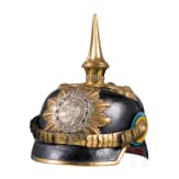 Helm f&uuml;r Offiziere im 1. Gro&szlig;herzoglich Mecklenburgischen Dragoner-Regiment Nr. 17, um 1900