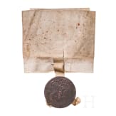 K&ouml;nig Friedrich I. von Preu&szlig;en (1657 - 1713) - Lehnsbrief f&uuml;r Paschen Ramin f&uuml;r L&auml;ndereien bei Neustadt an der Dosse, mit eigenh&auml;ndiger Unterschrift des K&ouml;nigs, datiert 12. August 1705
