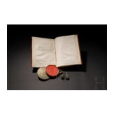 K&ouml;nig Friedrich II von Preu&szlig;en (1712 - 1786) - Adelsbrief f&uuml;r den "Obristlieutenant Lepsischen Regiments Gottfried von Seel" vom 9. Januar 1742