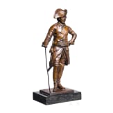Friedrich der Gro&szlig;e - Statuette, um 1900