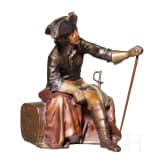 Friedrich der Gro&szlig;e - Bronzefigur, um 1910