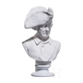 Friedrich der Gro&szlig;e - Porzellanb&uuml;ste, -dose und -plakette der KPM, 20. Jhdt.