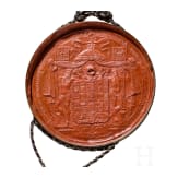 K&ouml;nig Friedrich Wilhelm II. von Preu&szlig;en (1744 - 1797) - Legitimations-Patent zum F&uuml;hren des v&auml;terlichen Namens und Wappens f&uuml;r den unehelichen Sohn eines verstorbenen F&auml;hnrichs, datiert 5.2.1790