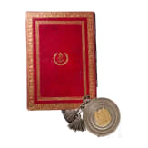 K&ouml;nig Friedrich Wilhelm III. von Preu&szlig;en (1770 - 1840) - Adelsbrief f&uuml;r den Premier-Lieutenant Ludwig Wilhelm Vollard (1793 - 1860) im 2. Leibhusarenregiment, datiert 1. M&auml;rz 1829