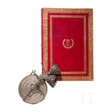 K&ouml;nig Friedrich Wilhelm III. von Preu&szlig;en (1770 - 1840) - Adelsbrief f&uuml;r den Premier-Lieutenant Ludwig Wilhelm Vollard (1793 - 1860) im 2. Leibhusarenregiment, datiert 1. M&auml;rz 1829