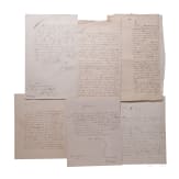 K&ouml;nig Wilhelm I. von Preu&szlig;en (1797 - 1888) - Adelsurkunde f&uuml;r den Bankier August von der Heydt (1801 - 1874), in Prunkkassette, 1863