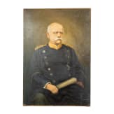 Otto F&uuml;rst von Bismarck - Portraitgem&auml;lde, Ende 19./Anfang 20. Jhdt.