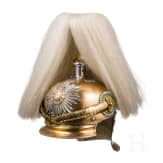 Helm f&uuml;r Offiziere des Garde-Reiter-Regiments oder der Karabiniers, vor 1907
