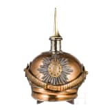 Helm f&uuml;r Offiziere des Garde-Reiter-Regiments oder der Karabiniers, um 1900